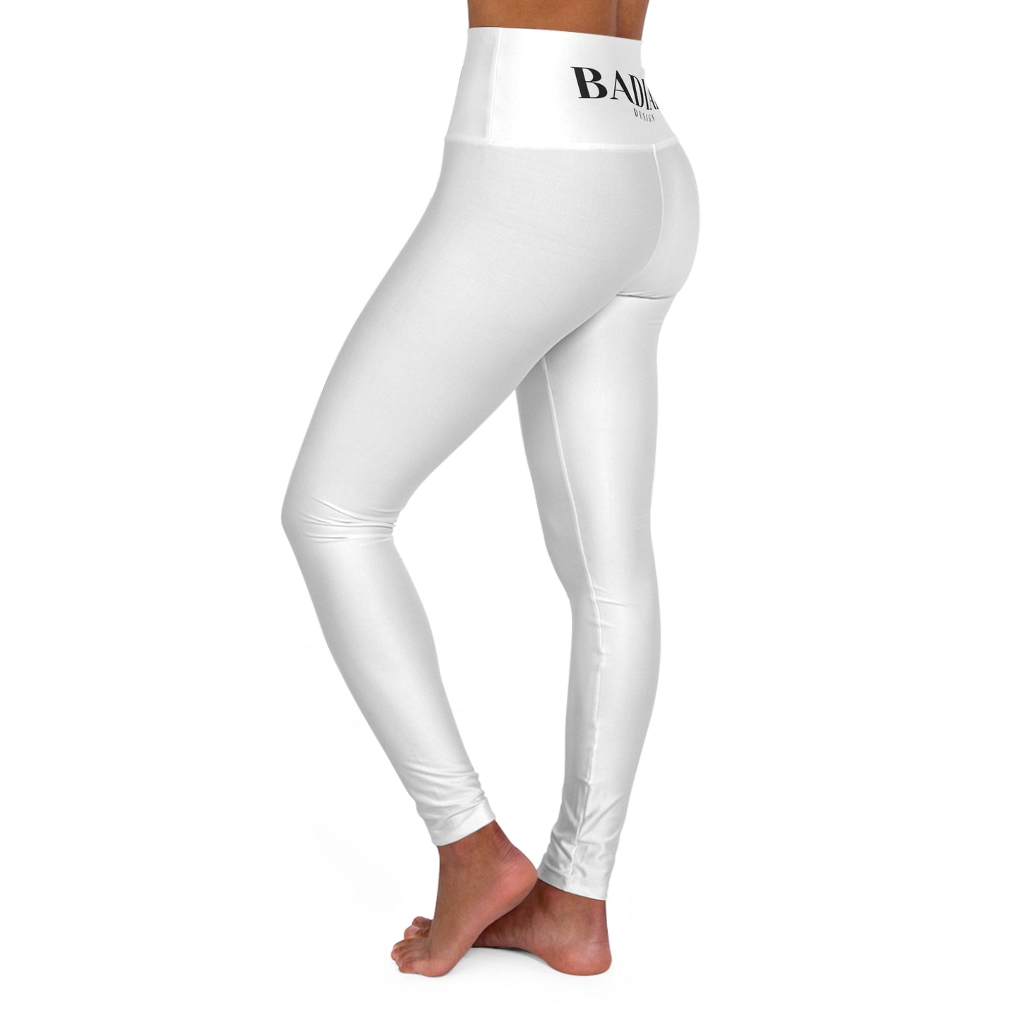 BADIAH logo High Waisted Yoga Leggings