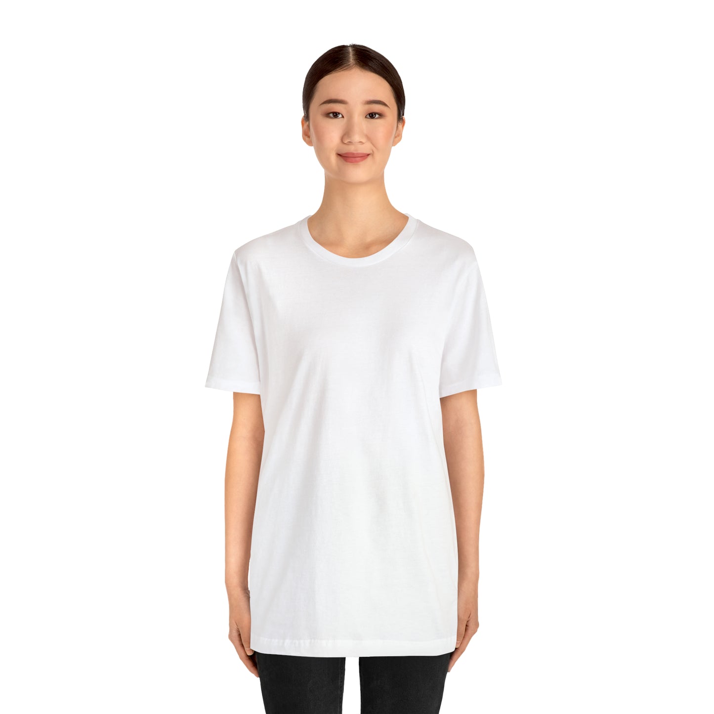 Plain Unisex Short Sleeve Tee