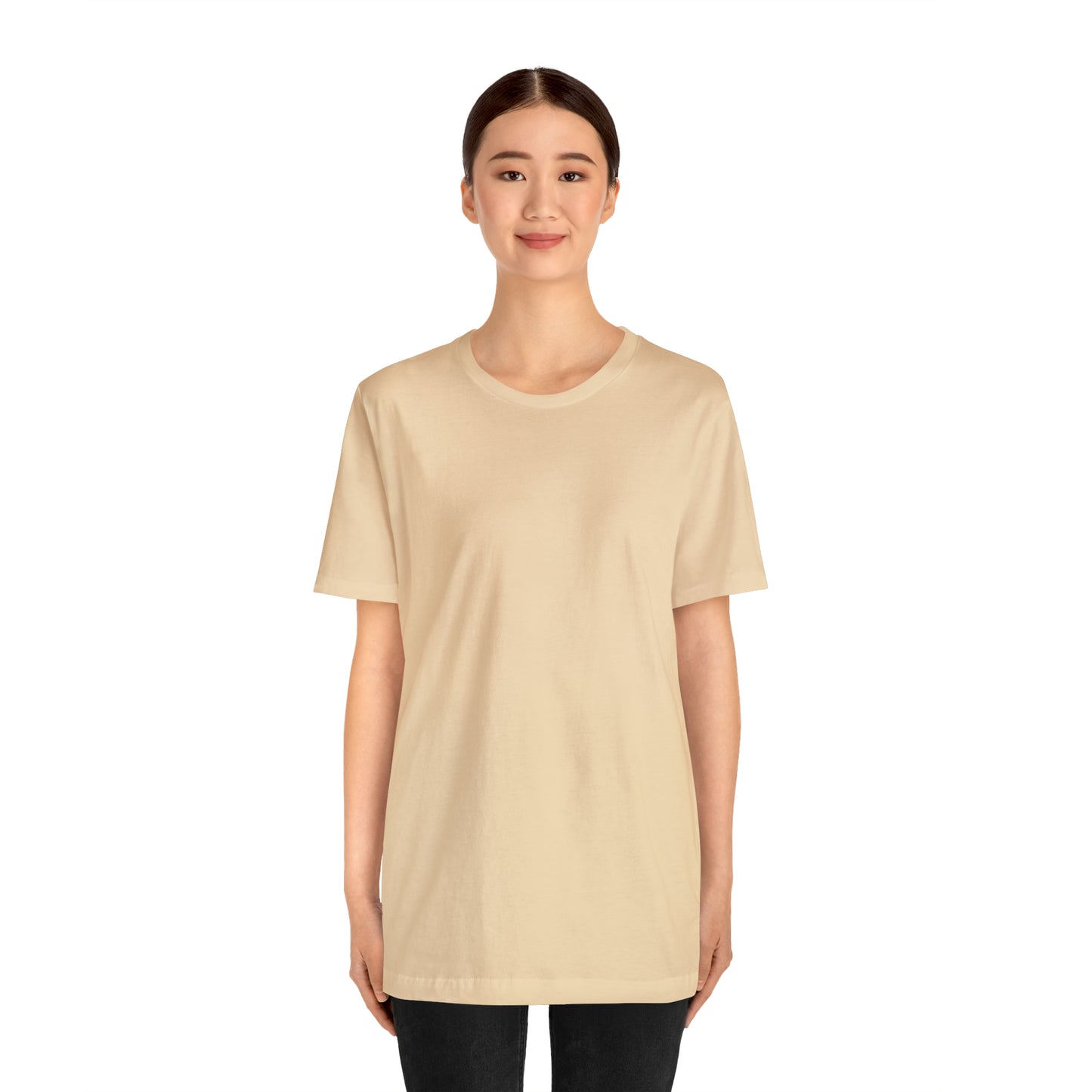 Plain Unisex Short Sleeve Tee