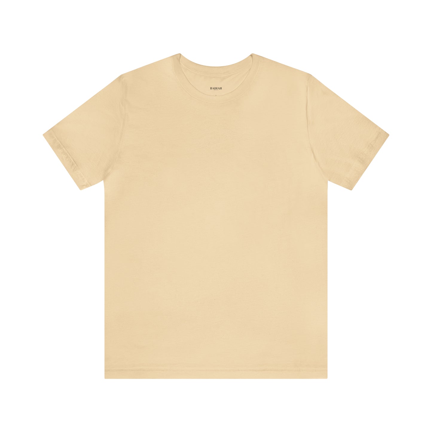 Plain Unisex Short Sleeve Tee