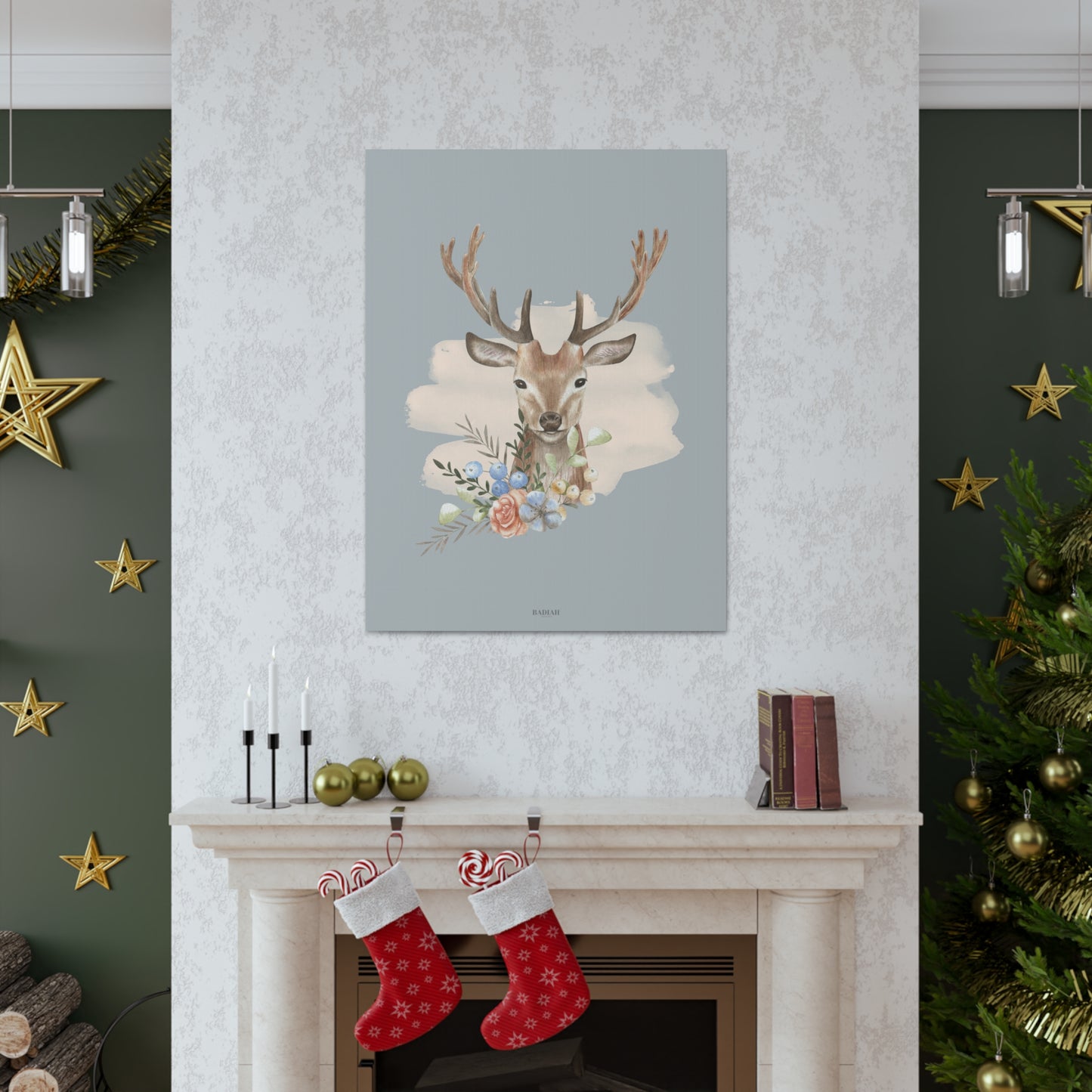 DEER Canvas Gallery Wraps 30″ x 40″