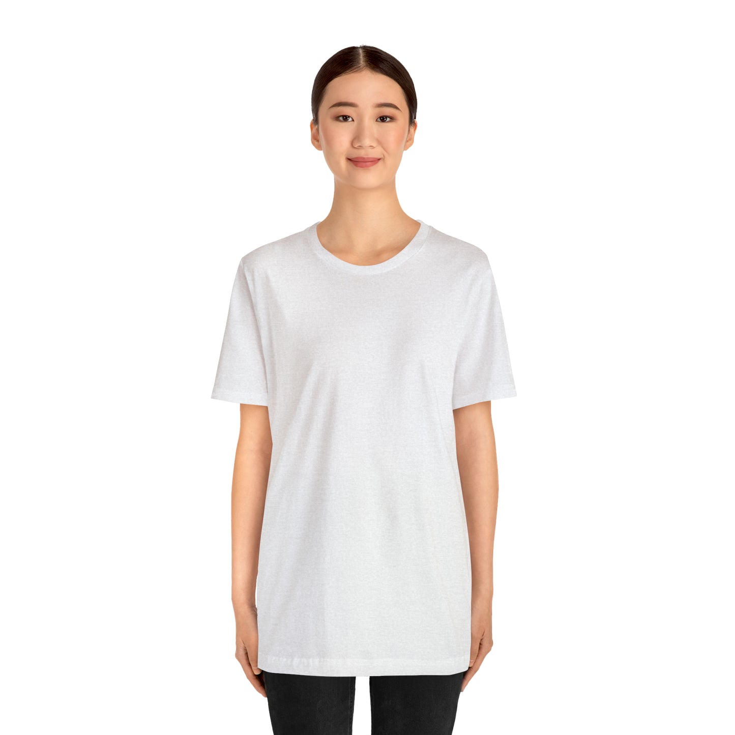 Plain Unisex Short Sleeve Tee