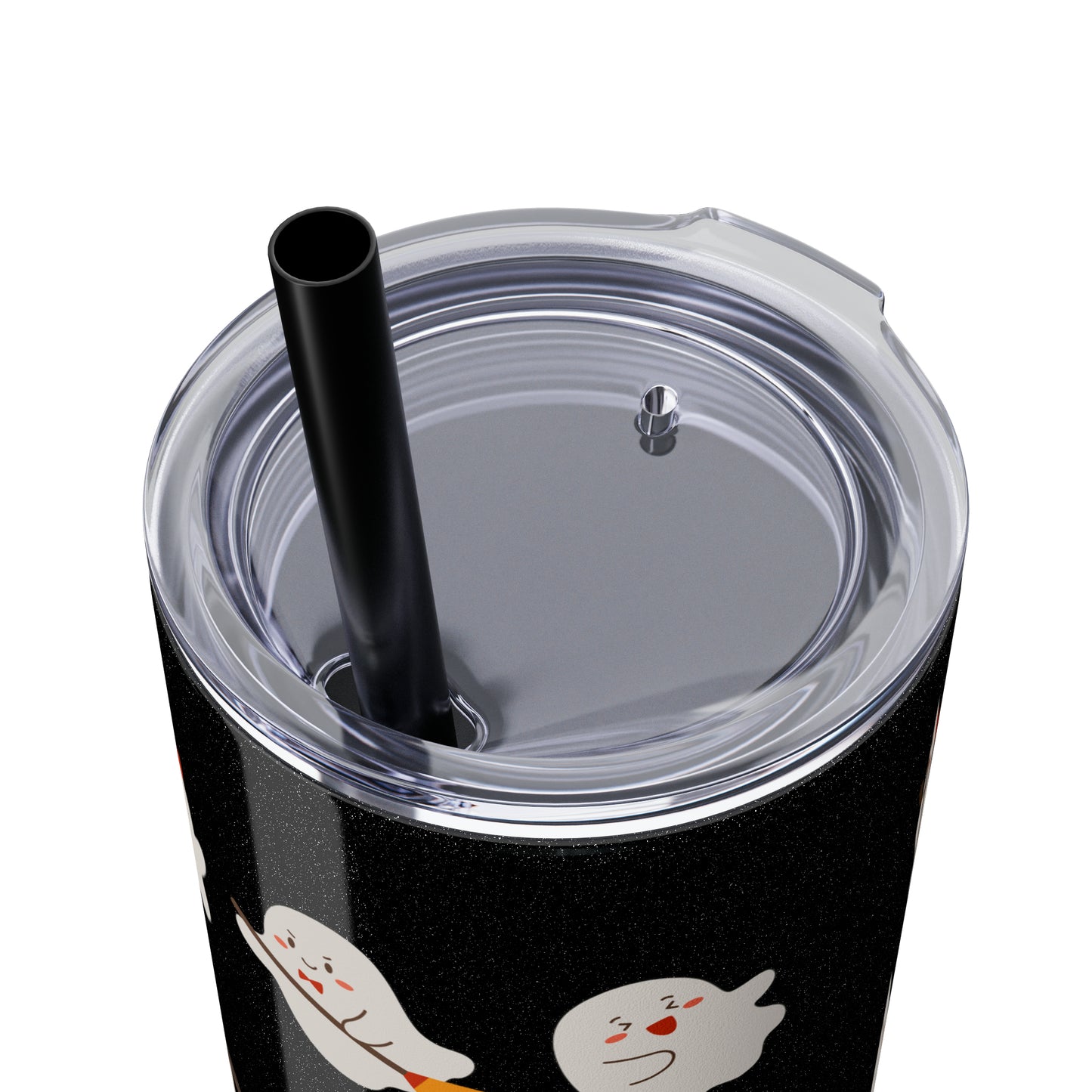 Phantom Skinny Tumbler with Straw, 20oz