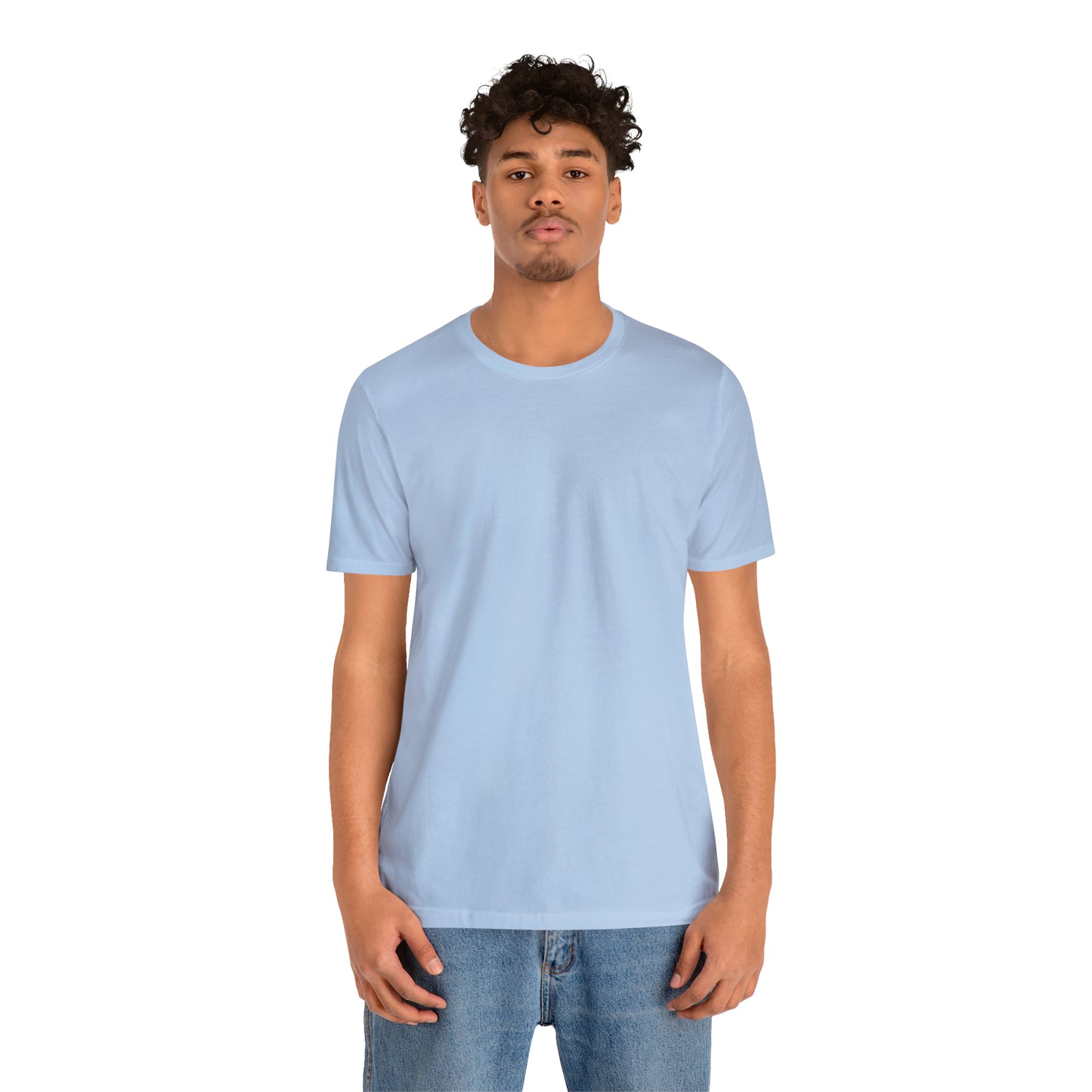 Plain Unisex Short Sleeve Tee