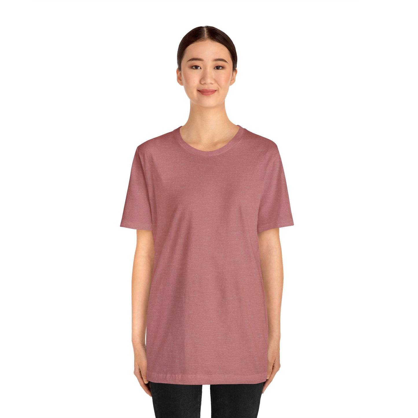 Plain Unisex Short Sleeve Tee