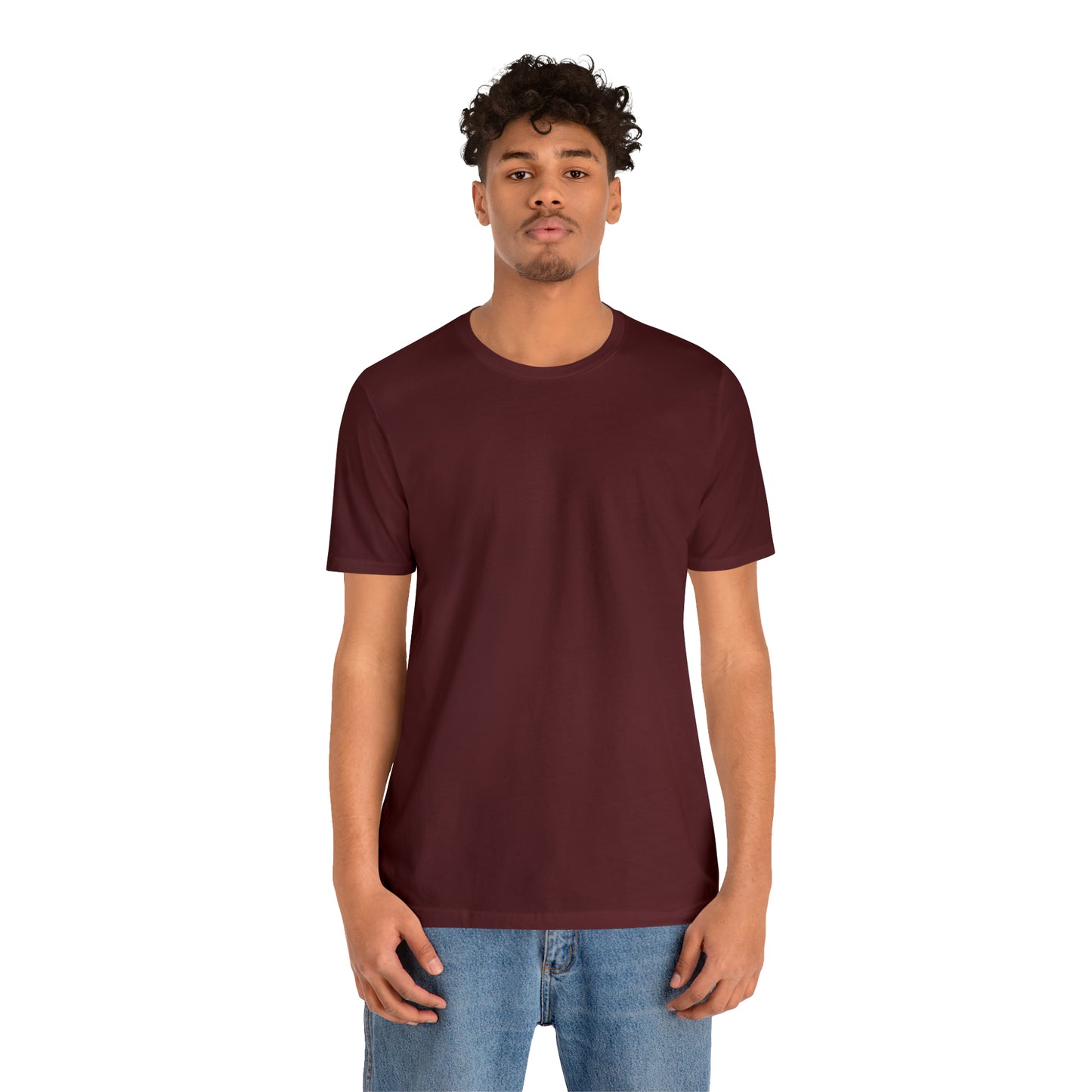 Plain Unisex Short Sleeve Tee