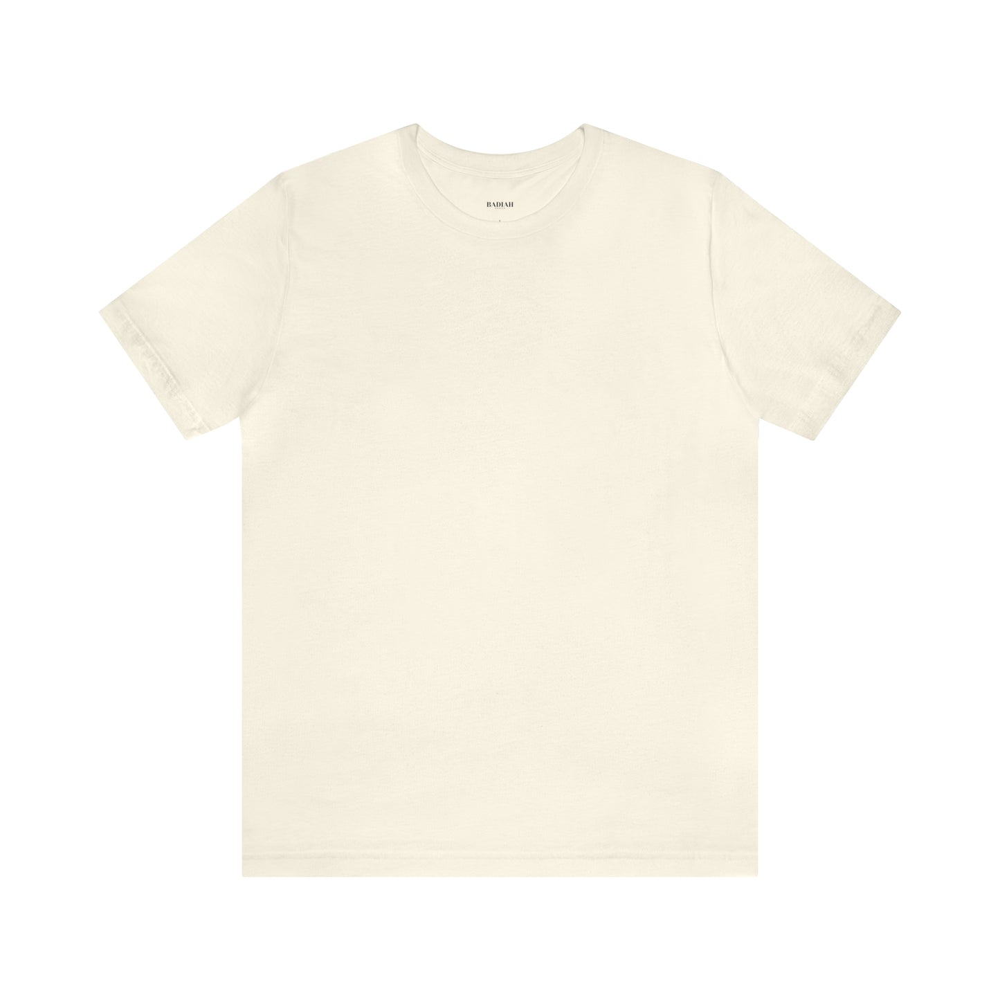 Plain Unisex Short Sleeve Tee