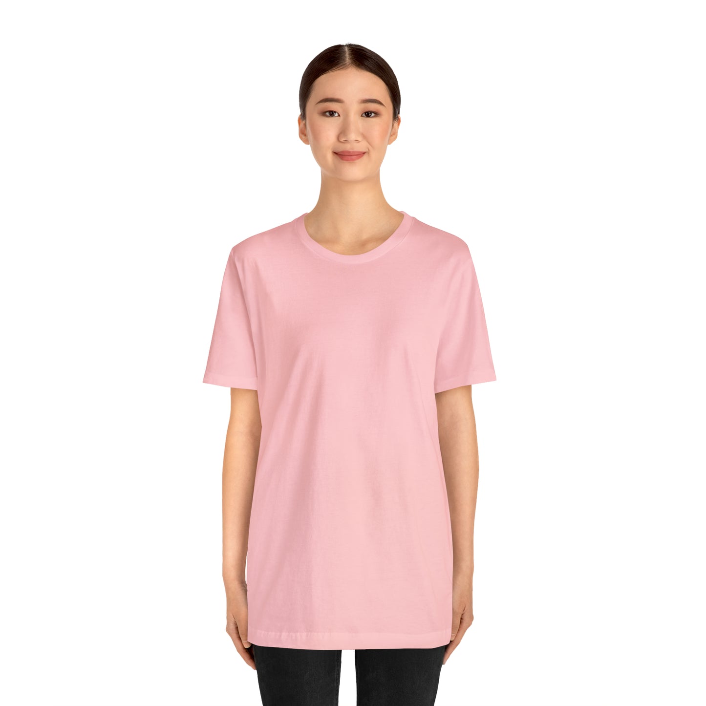 Plain Unisex Short Sleeve Tee