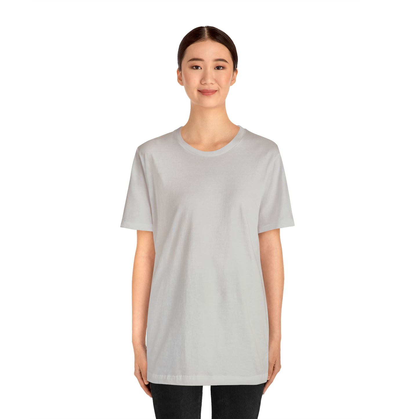 Plain Unisex Short Sleeve Tee