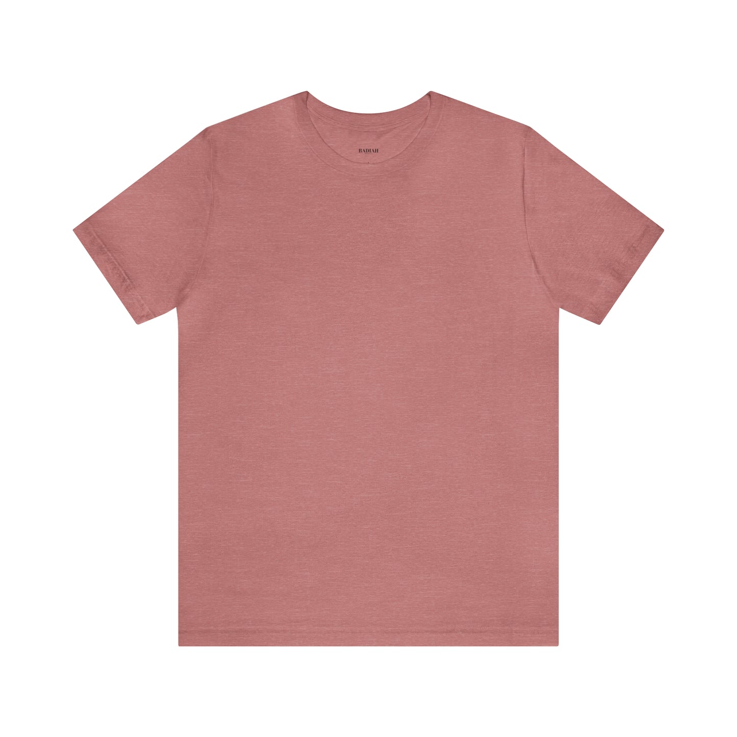 Plain Unisex Short Sleeve Tee