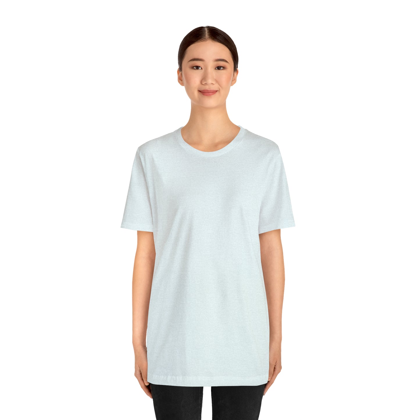 Plain Unisex Short Sleeve Tee