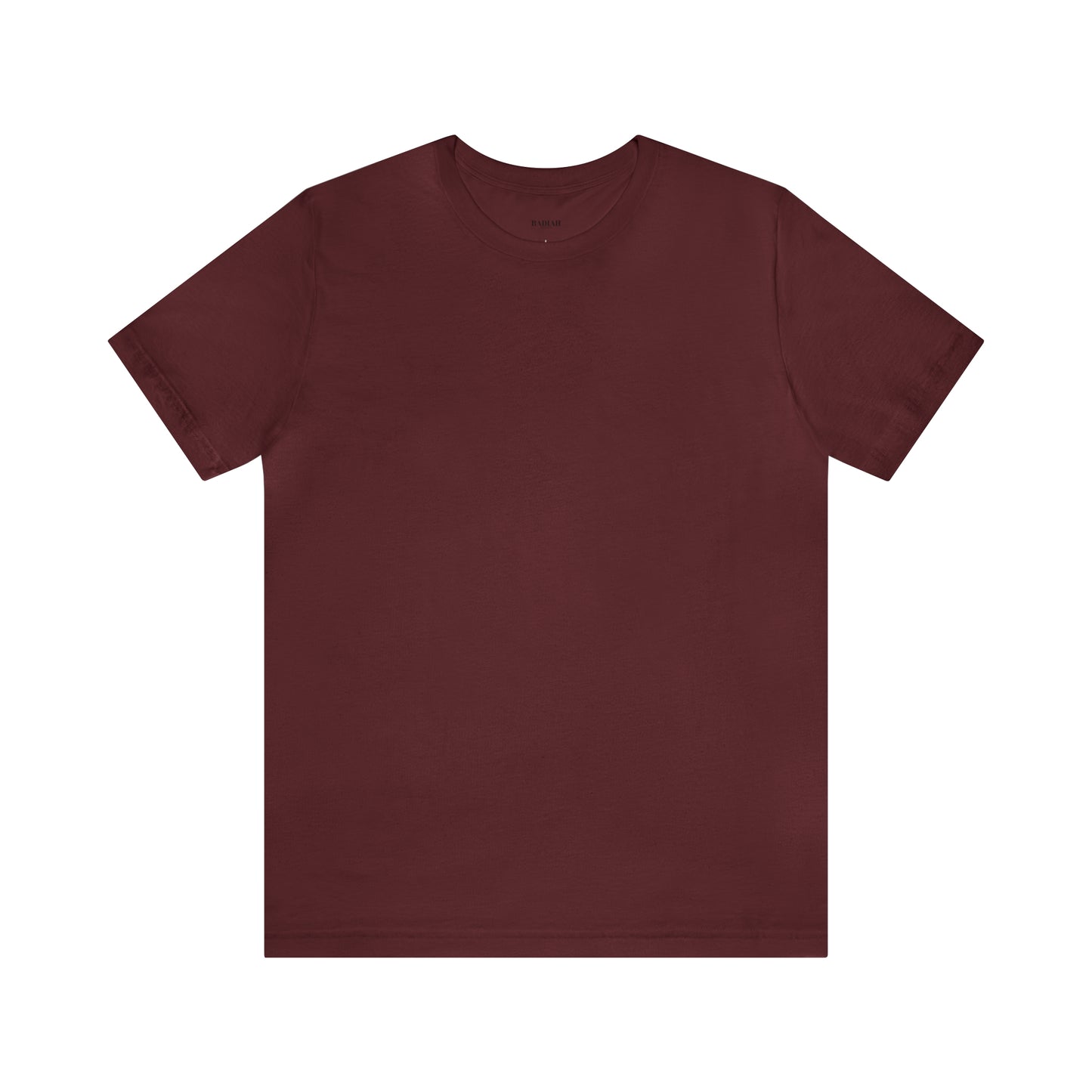Plain Unisex Short Sleeve Tee
