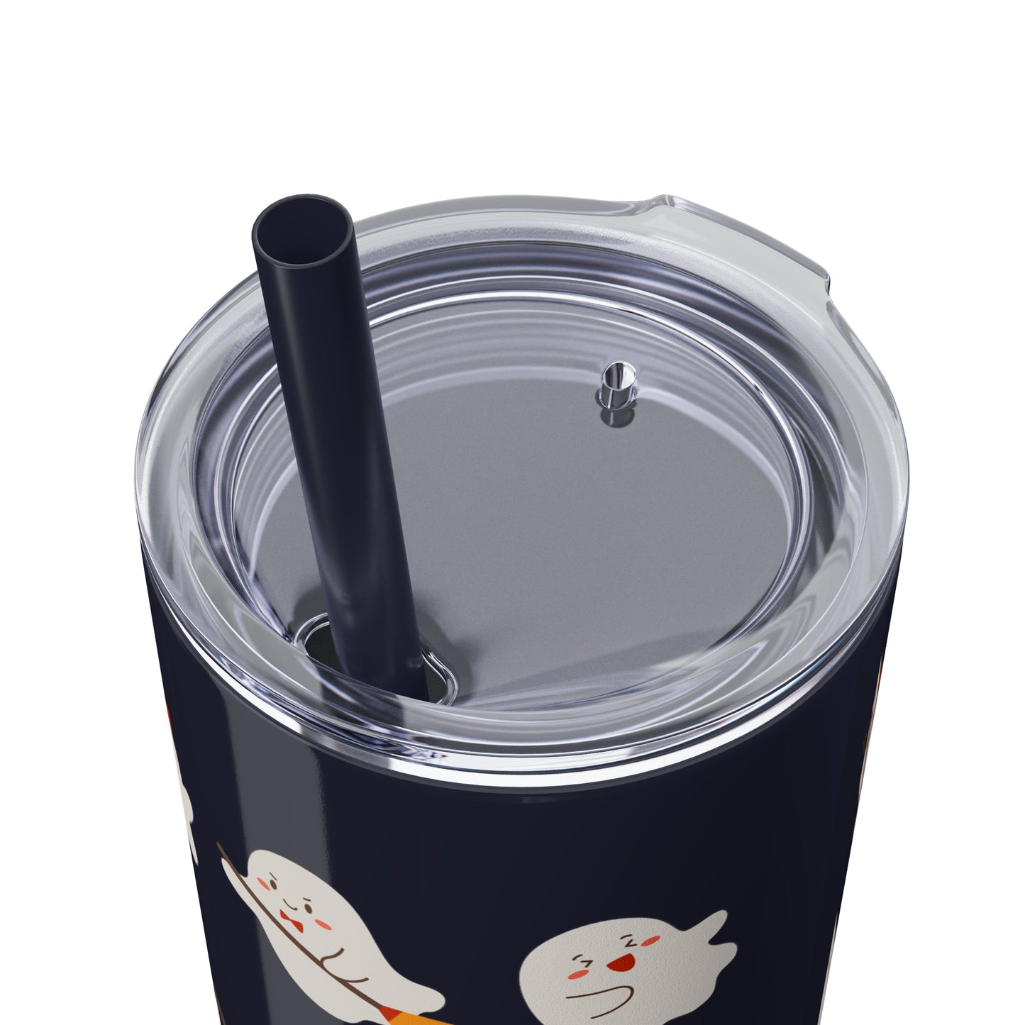 Phantom Skinny Tumbler with Straw, 20oz