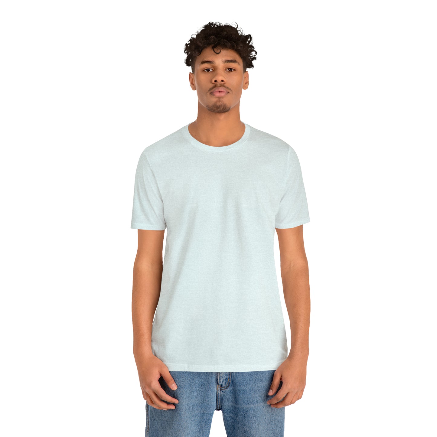 Plain Unisex Short Sleeve Tee