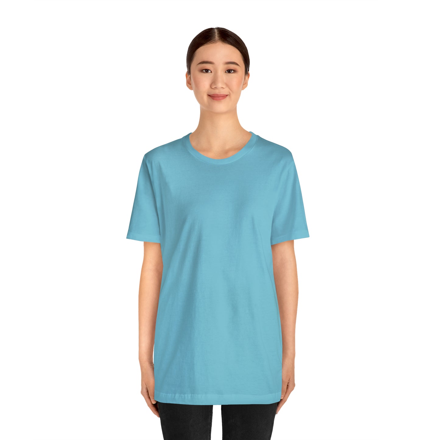 Plain Unisex Short Sleeve Tee