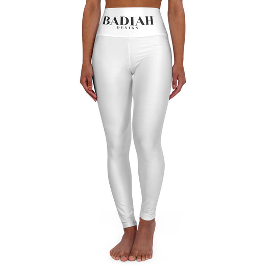 BADIAH logo High Waisted Yoga Leggings