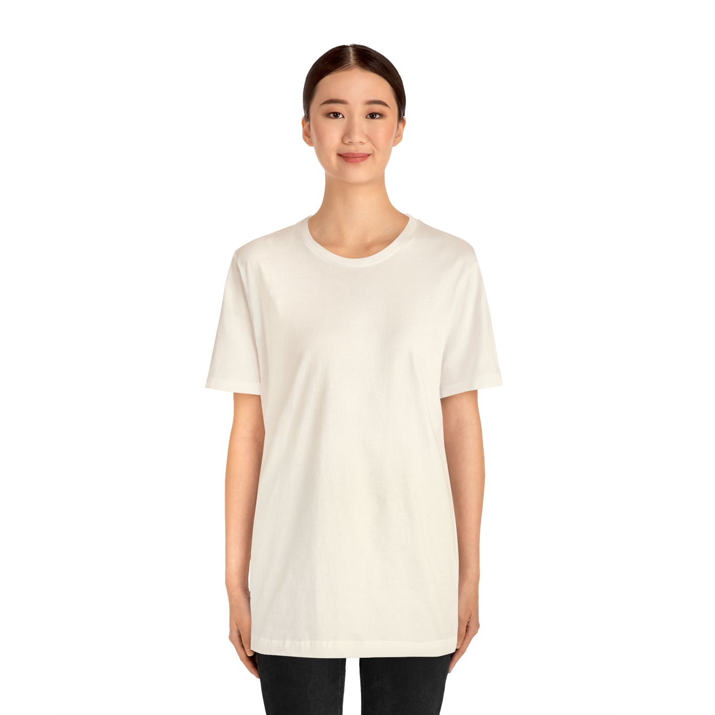 Plain Unisex Short Sleeve Tee