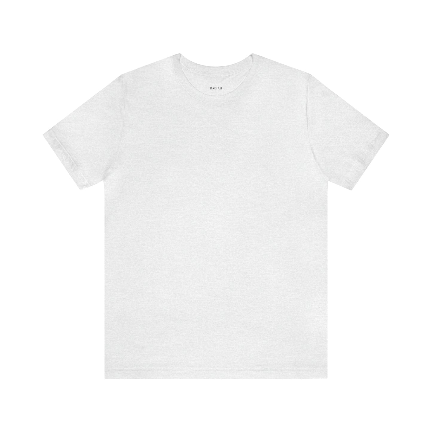Plain Unisex Short Sleeve Tee