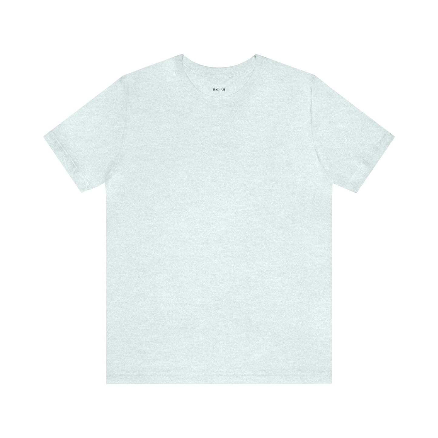 Plain Unisex Short Sleeve Tee