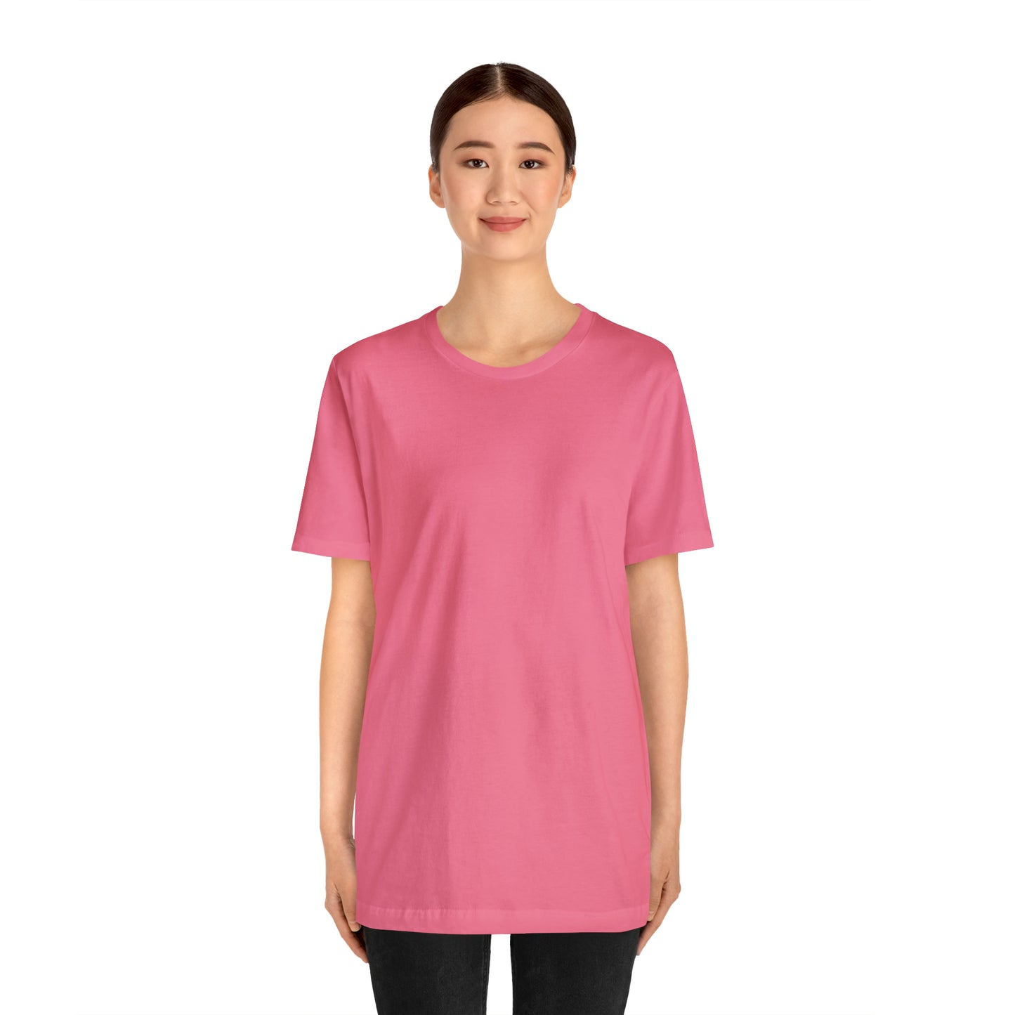 Plain Unisex Short Sleeve Tee