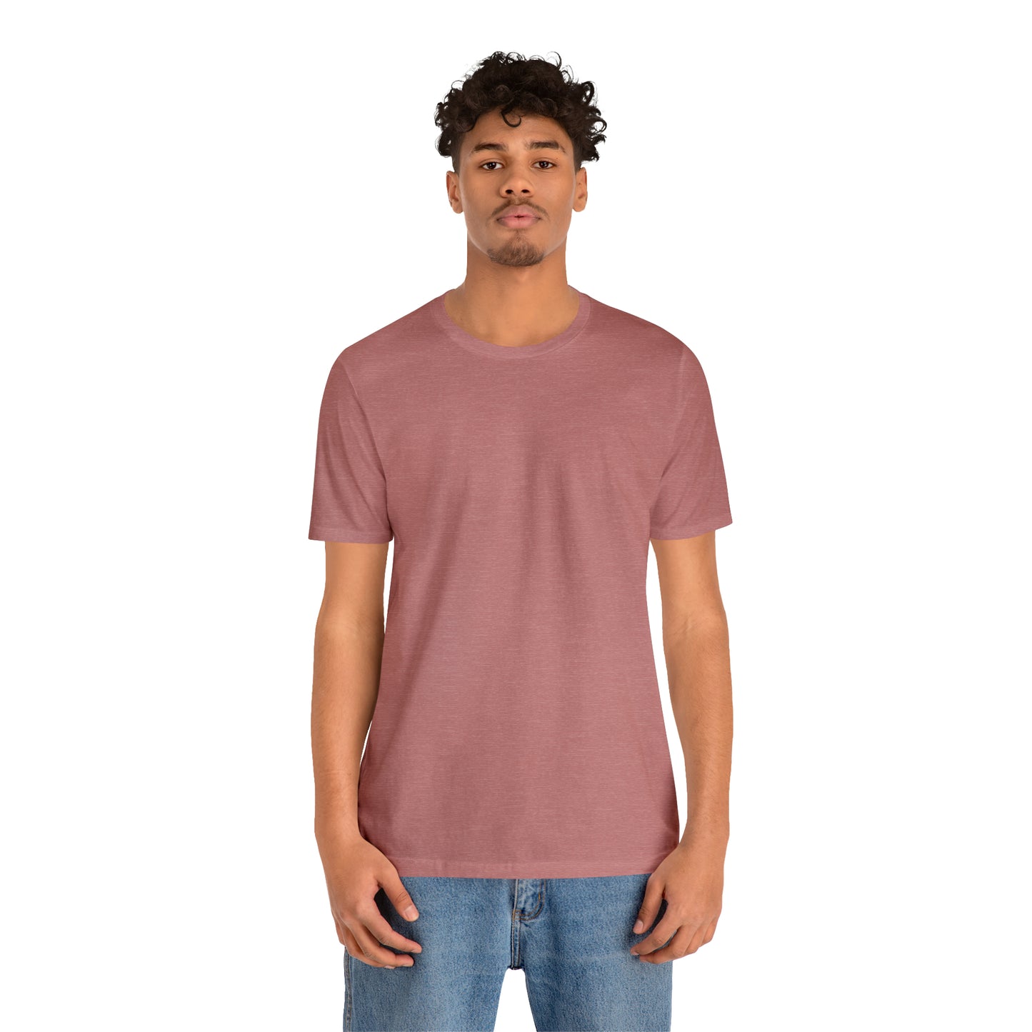 Plain Unisex Short Sleeve Tee
